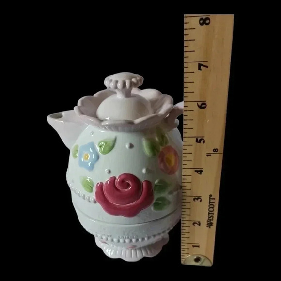 Michel roses  tea set colorful - Picture 11 of 11